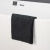 Raccoon rag, 220 g/m², 60 × 80 cm, microfiber, ultrasound, 2 pcs, black color
