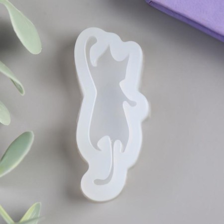 Mold Silicon "Cat" 1.2x5.5x2 cm
