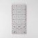 A line for quilting and patchwork, 30 × 15 cm, thickness 3 mm, color mix