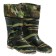 Men's boots S-10RUM, PVC, insulated, camouflage mix, size 44 (285)