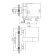 Accoona A6322F bath mixer, silumin, 35 mm cartridge, short spout, black