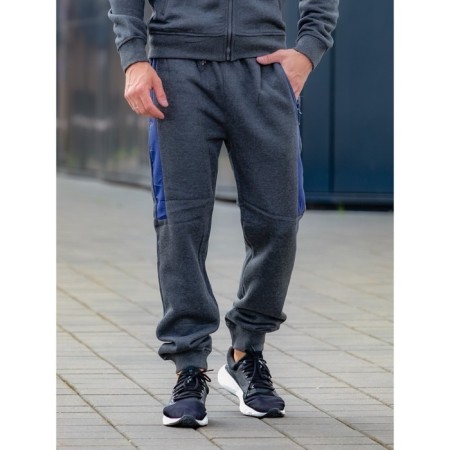 Sports costume men's ise, size 46, blue color, gray color-5