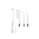 Darsonval Gezatone Biolift4 118, 4 nozzles, for face, body and hair, white