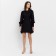 Women's dress Minaku: Casual Collection Black Color, Rr. 44