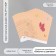 Scrapbooking paper "Butterflies with flowers" density 180 grams set 10 pcs 15.5x17 cm
