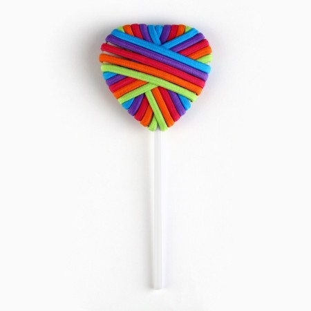 Children's gum for hair, bright, 20 pcs-3