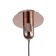 Suspended mantra jarras, e27, 1x20W, 565 mm, copper color