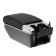 Universal armrest, 7 USB, USB 1 m, skin Pu, black