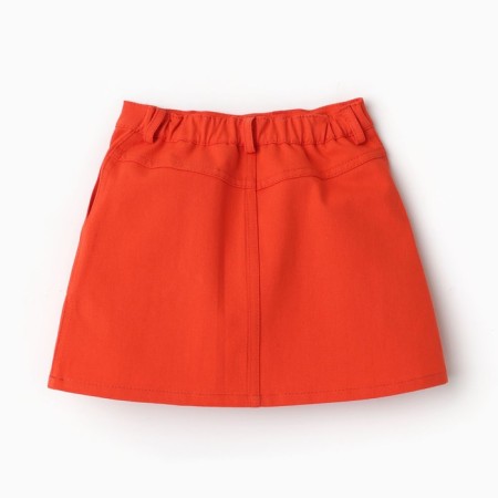 Denim skirt KAFTAN p. 36 (134-140 cm), orange-7