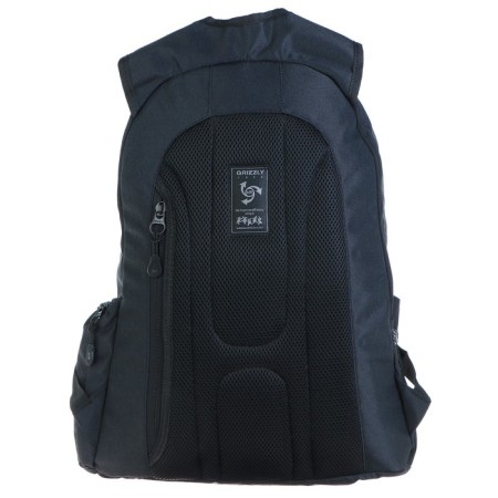 Youth backpack, 48 x 36 x 19 cm, Grizzly 903, ergonomic back, black RQ-903-2-6