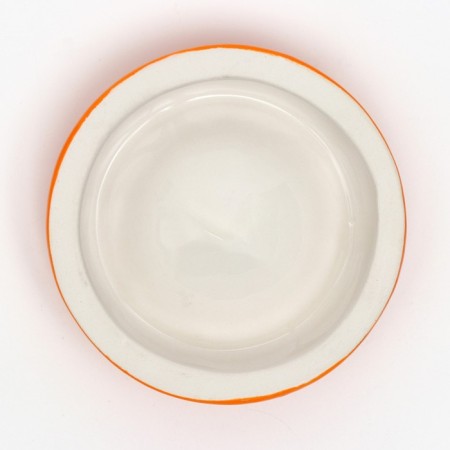 Ceramic bowl for rodents "Orange" 30 ml of 7.7 x 2.3 cm-4