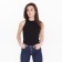 Women's jeans, dark blue color, size 34 (40)