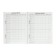 Diary for grades 5-11, "pattern", solid cover 7BC, glossy lamination, 48 sheets