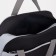 Sports bag with lightning, external pocket, gray/black color