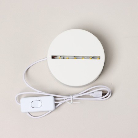 Acrylic lamp "Fulfillment of desires", 11.8 x 22 cm, model GBV-0123-3