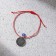 Bracelet-Milisman "From the evil eye", red thread, length 24 cm