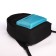 Sports backpack, Textura, 20 liters, black/turquoise color