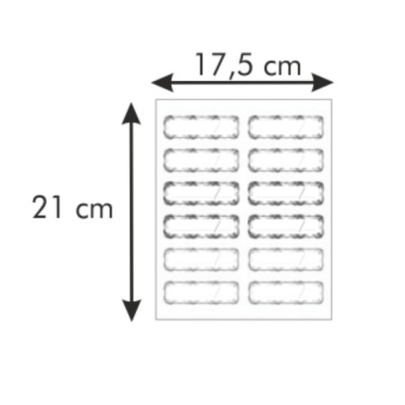 Labels for Della Casa cans, 24 pcs-1