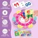 Game set for children "Studying time: ponies", 32 cards, crumb I