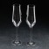 A set of glasses for champagne Alca, 220 ml, 2 pcs