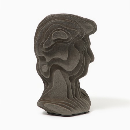 David head figurine 10 x 10 x 16 cm-1