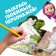 Coloring with the stickers "Play with me", 12 pages, Masha and the bear