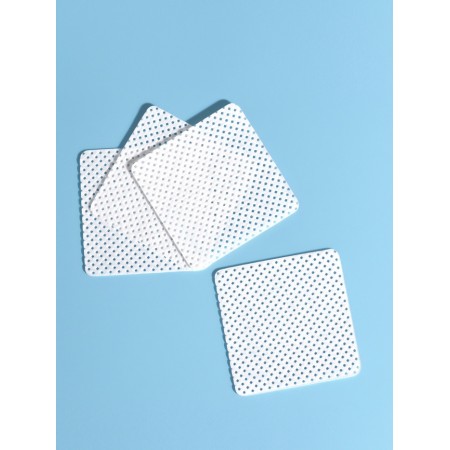 Napkins for manicure, non -pericide, with perforation, 200 pcs, 5 × 5 cm-2