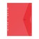A set of converters on the button 5 pieces, A4, 180 μm, Calligrata Office, transparent, perforation on the long side, mix