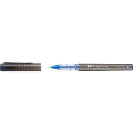 Faber-Castell Free Ink Needle, Blue, 0.5 mm, disposable handle