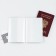 Cover for a passport "I am able to get everything I want", PVC, a full -color seal