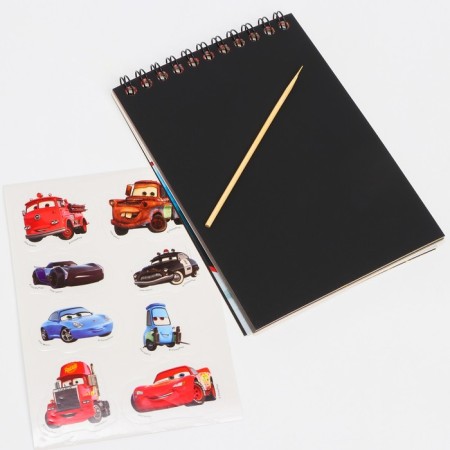 Notebook-gravel, 10 sheets, sheet of stickers, Stiekhel, A6 Maccuin A6 format