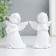 Souvenir Polystone "Baby Angel" Snow White Mix 4.5x3.5x8 cm