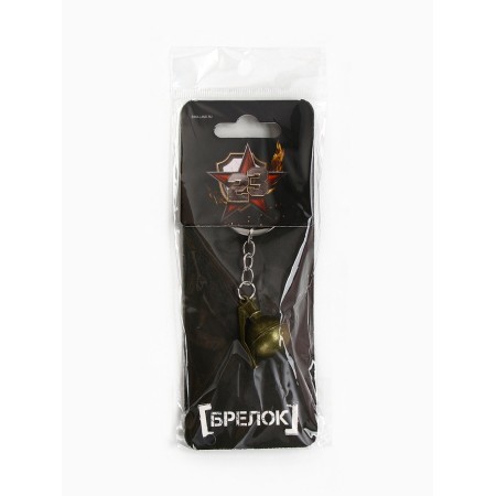 Metal keychain “February 23”, grenade, 7.5 x 3.2 cm-6