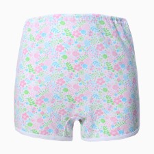 Panties Female Pantalones Color White/Flowers, Size 56
