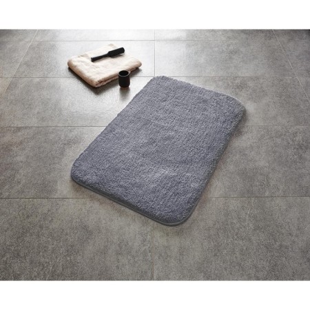 CHIC bathroom mat, gray color, 60x90 cm-1