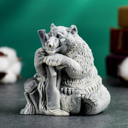 Figure "Bear Hunter" 9cm
