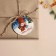 Schildik for a gift "Bunny with a bear", 6.5 x 6.7 cm, New Year