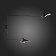 Wall lamp ST LUCE. SL305.401.02. SPRUZZO. 2x60 watts, e27, 18x75 cm, black color