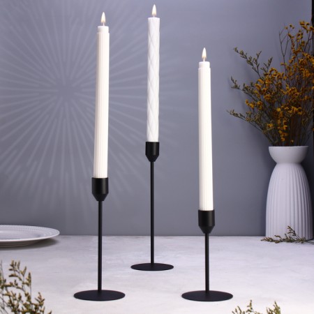 Set of candlesticks "Trio" 8x24; 8x19; 8x14cm