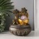 The desktop fountain from the network, the backlight "Cash tree. Wealth" 16x16x20 cm