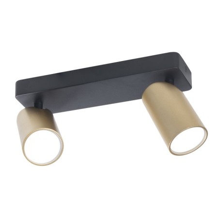 Stitch Mantra Sal, GU10, 2x10W, 250x97x130 mm, black color