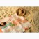 Towel beach Ethel "Girl in a swimsuit" 96x146 cm, 100% cotton