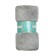 Texrepublic blanket, size 200x220 cm, gray color