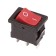 Klavim Switch 250V 6A (3C) On-on Red Mini (RWB-202, SC-768) Rexant