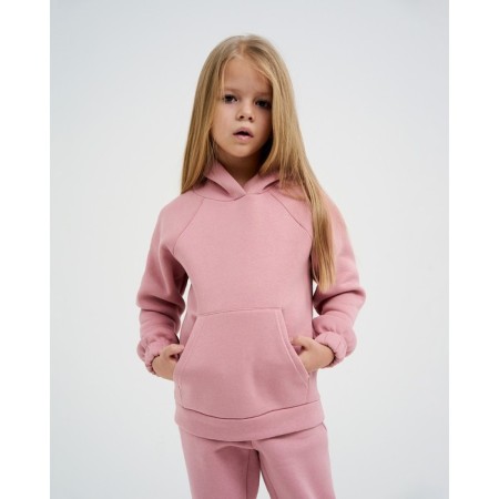 Children's costume with the basis (sweatshirt, trousers) KAFTAN "Basic Line" R.28 (86-92), pink-5