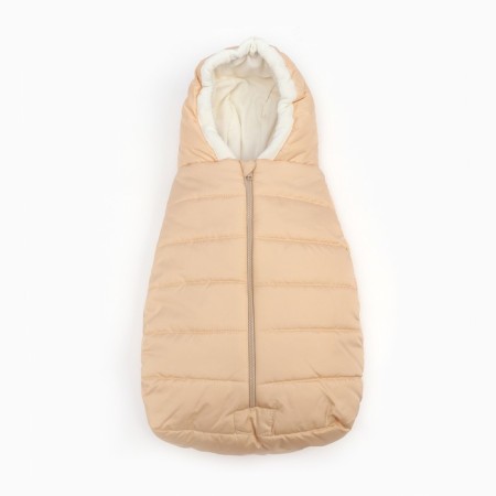 Envelope coconn for newborns, beige color, height 56-62 cm
