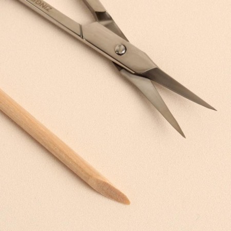 Manicure set, 2 items, on a blister, silver color-1