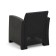 Set of Boro chairs 68 x 66 x 76 cm, anthracite, 2 pieces