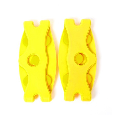 Ice toes on the toe, 5 spikes, universal, yellow-6