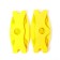 Ice toes on the toe, 5 spikes, universal, yellow